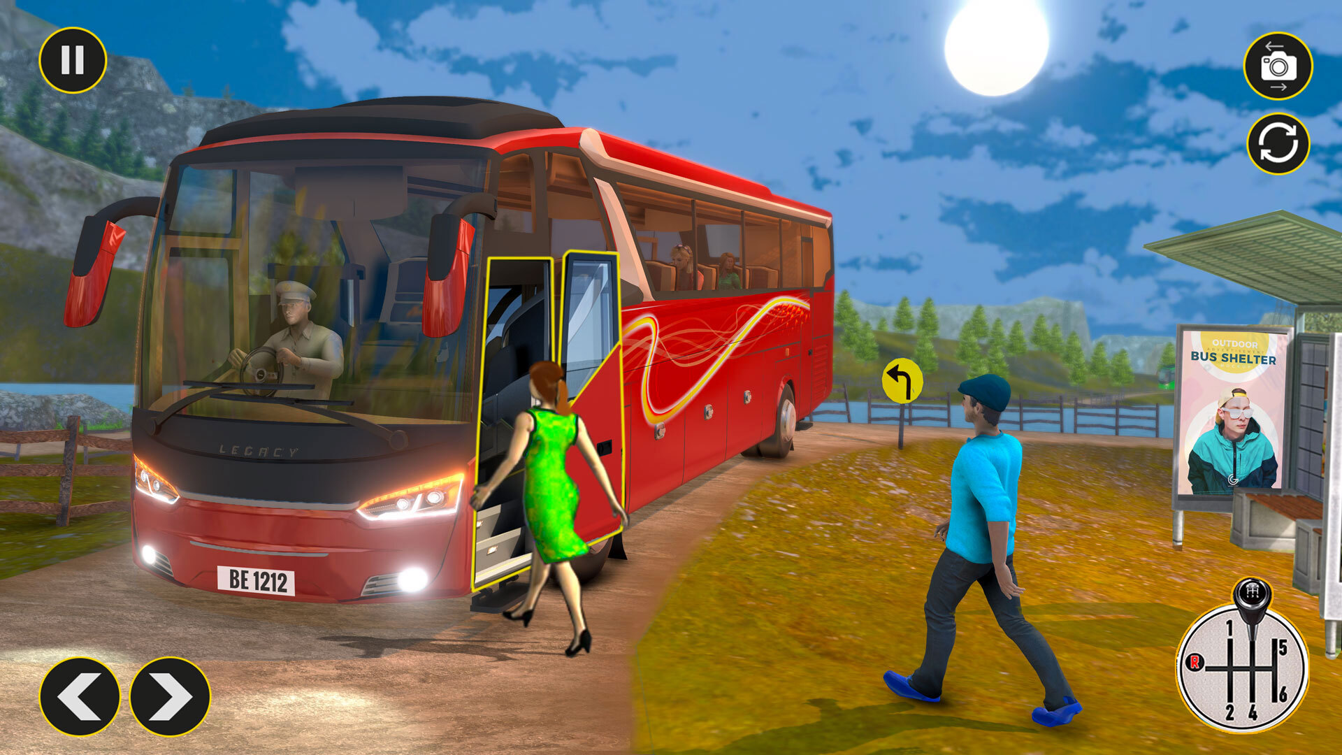 اسکرین شات 4 بازی Tourist Bus Driving Simulator