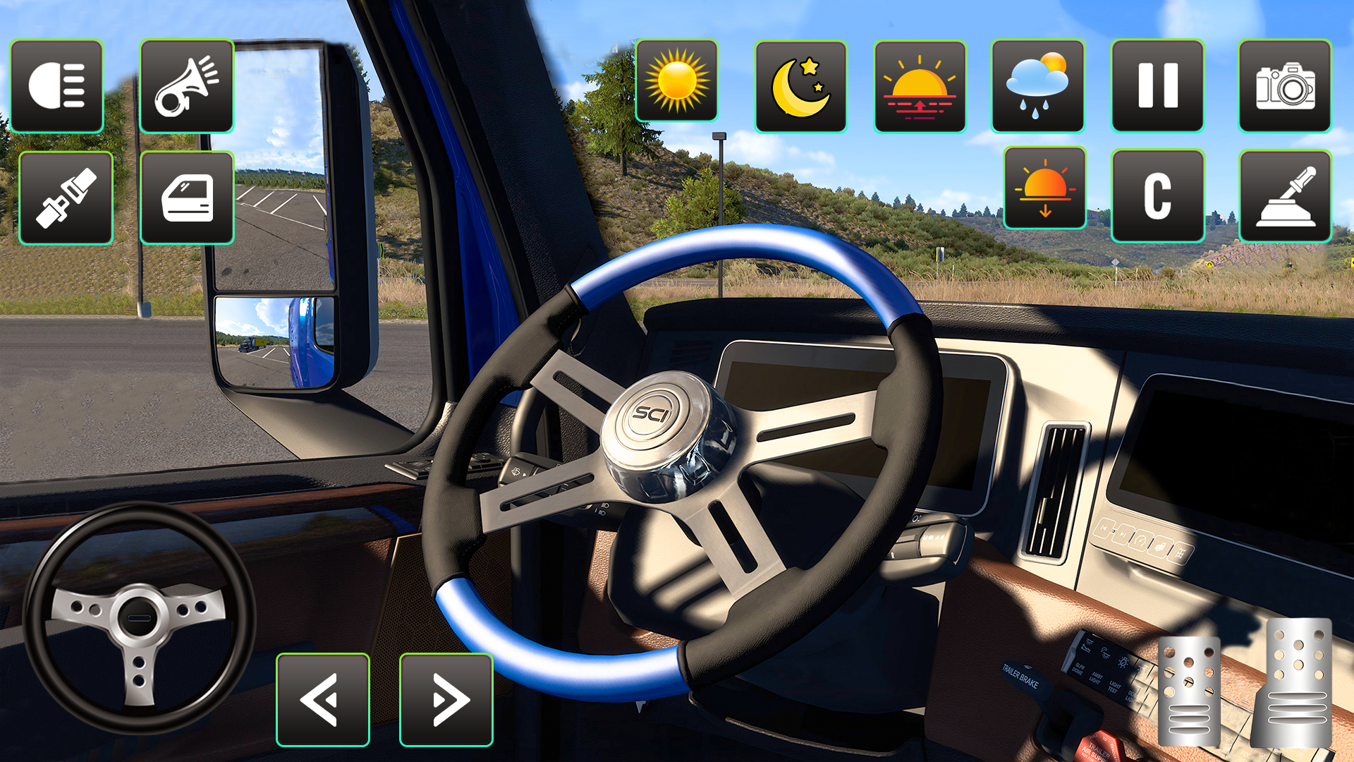 اسکرین شات 1 بازی Truck Simulator 3D Drive Truck