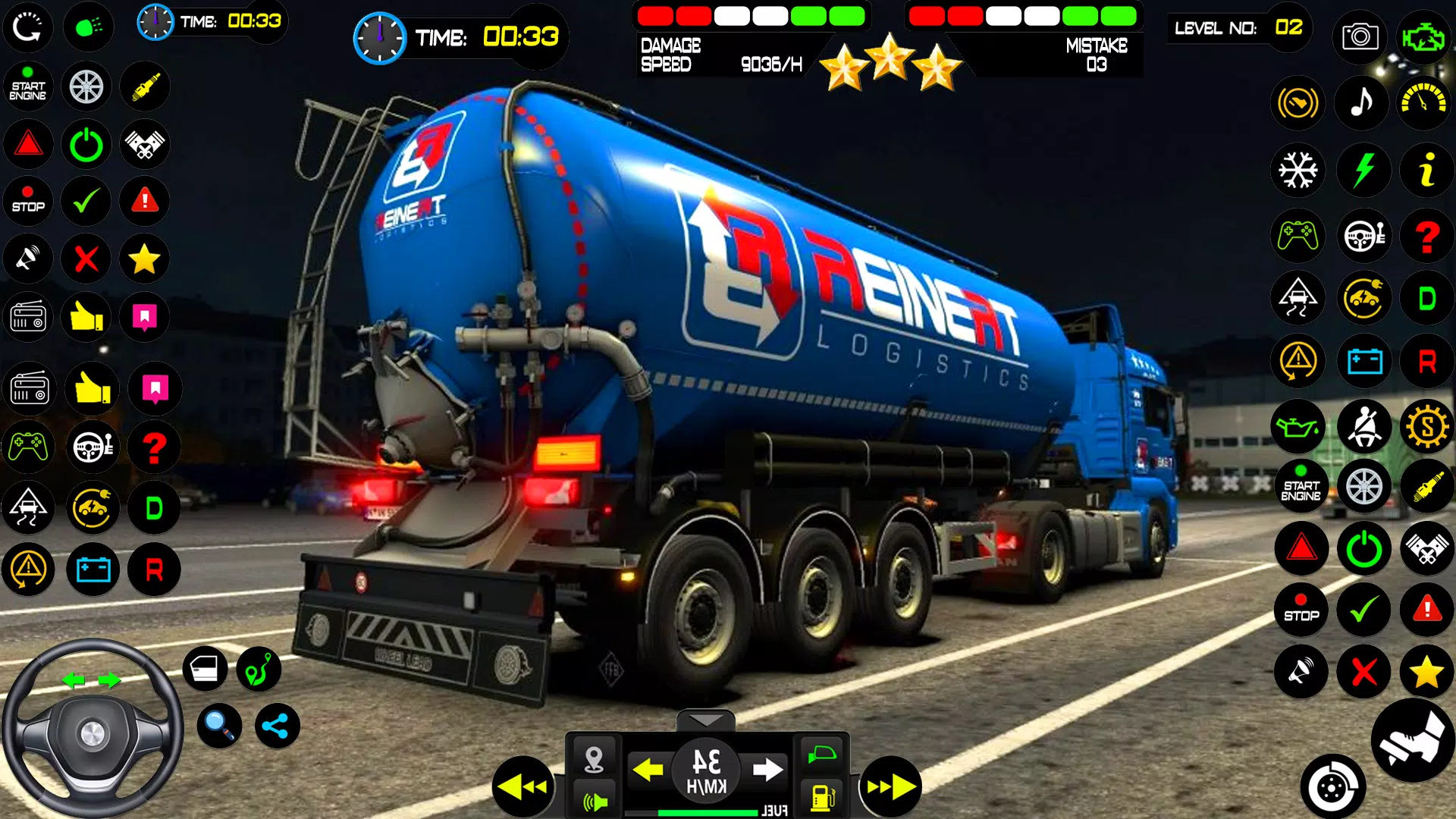 اسکرین شات 4 بازی Oil Tanker 3D: Truck Simulator