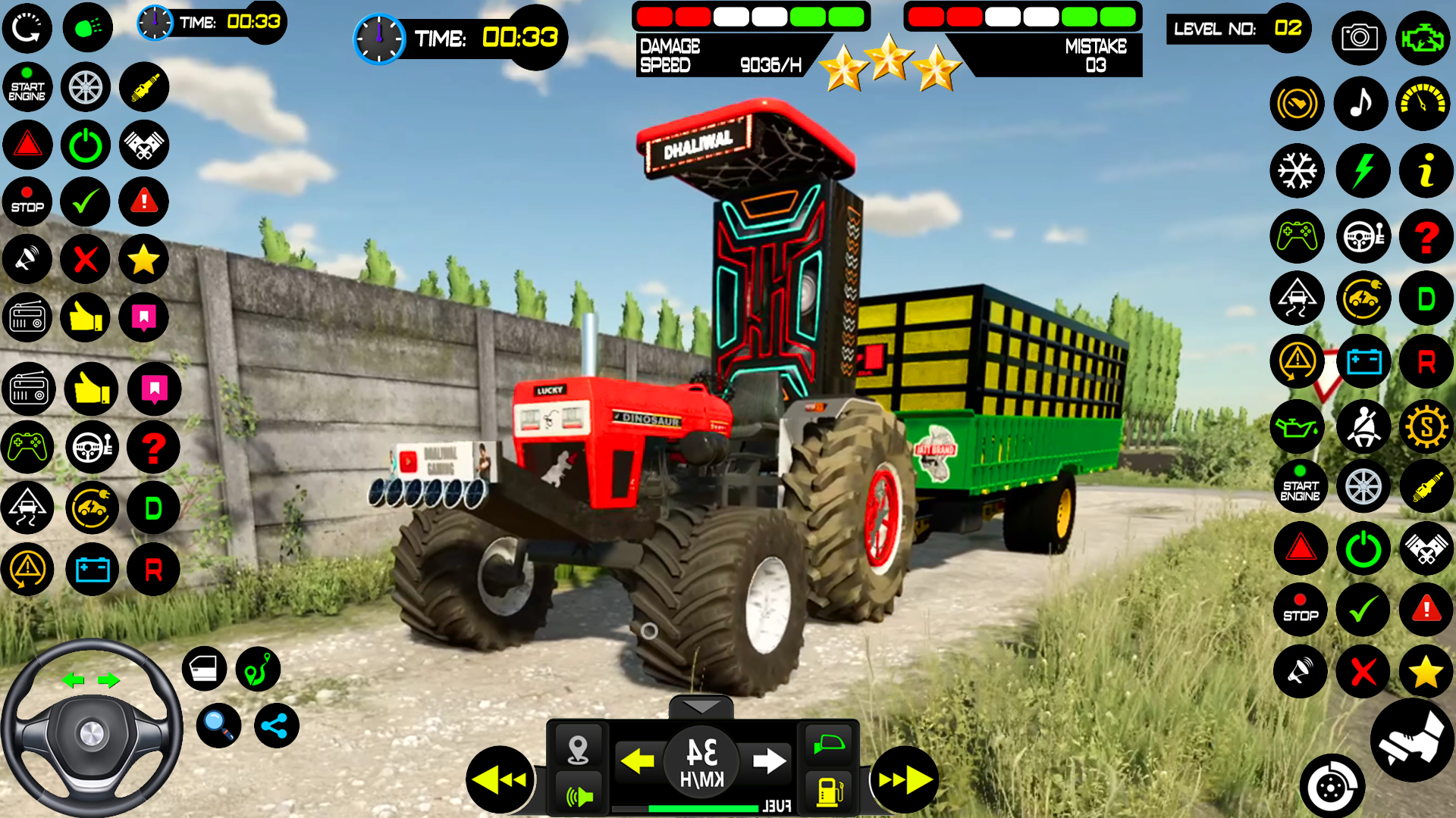 اسکرین شات 2 بازی Tractor Simulator Tractor Game