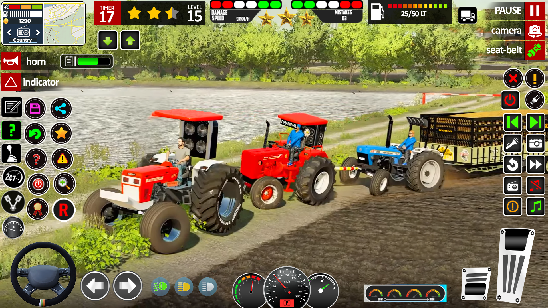 اسکرین شات 7 بازی Indian Tractor Driving 2024