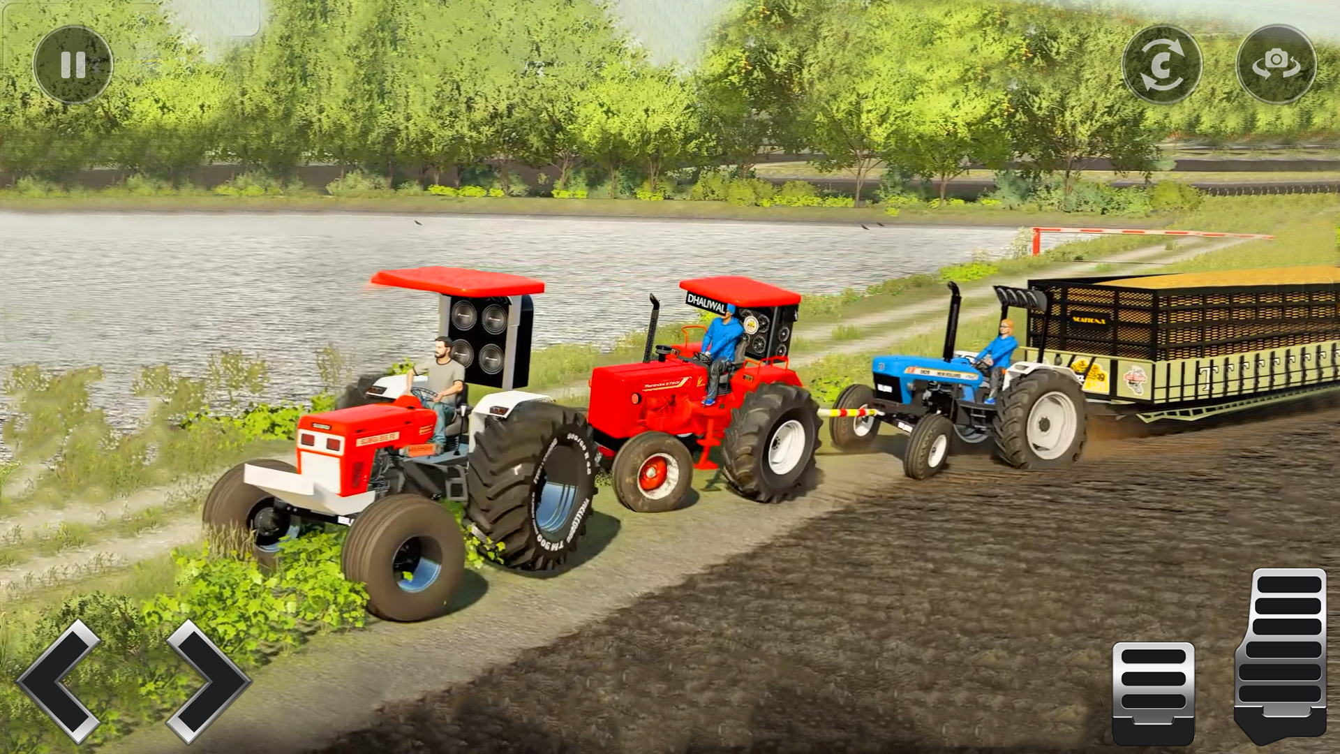 اسکرین شات 7 بازی Indian Tractor Driving 2024