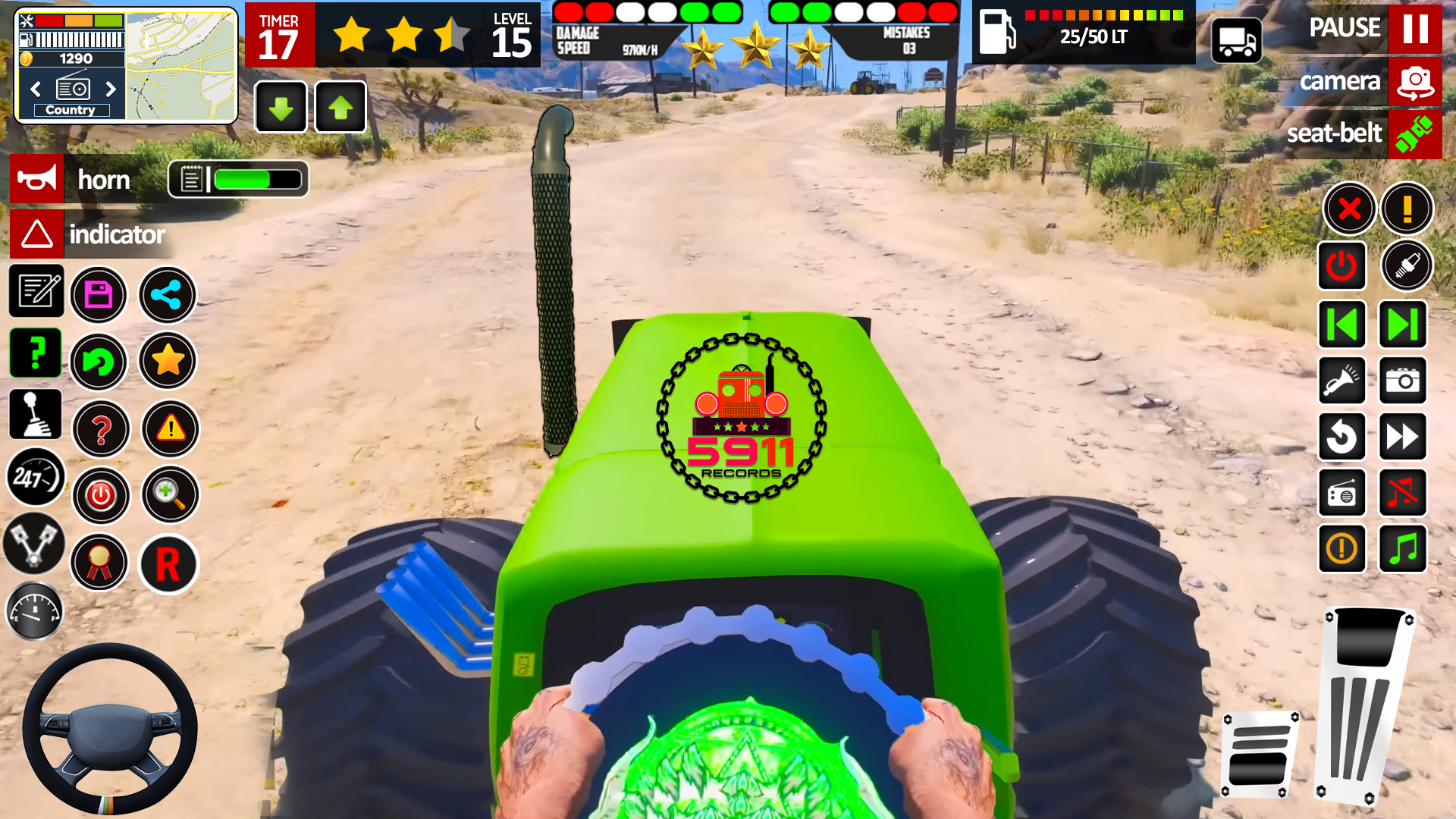 اسکرین شات 3 بازی Tractor Simulator Tractor Game
