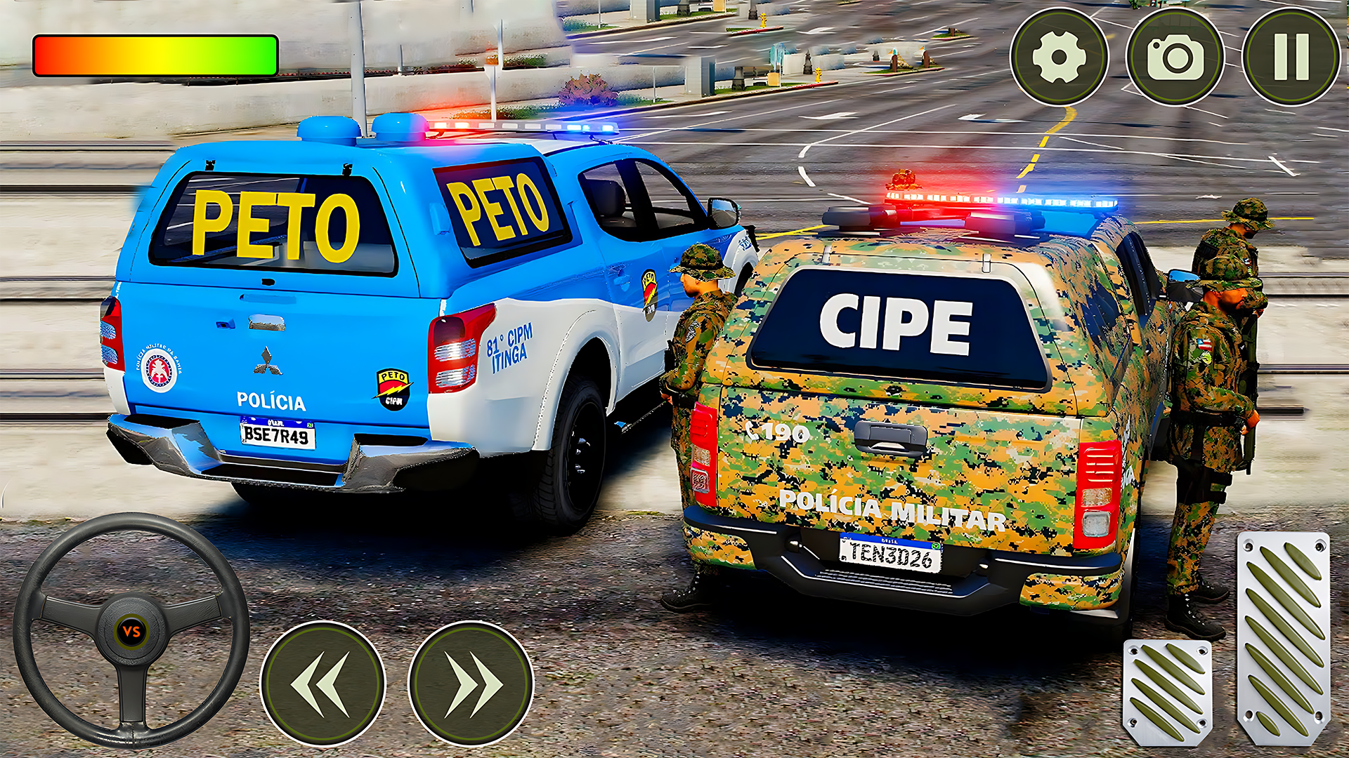 اسکرین شات 1 برنامه US Army Military Truck Driving