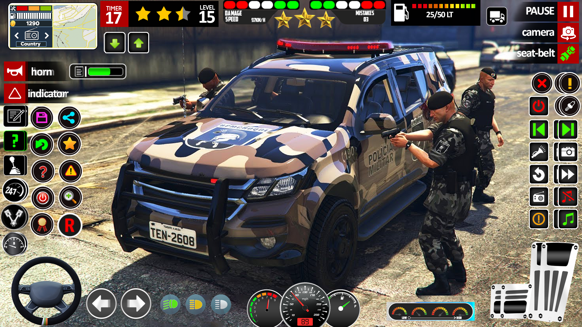 اسکرین شات 4 برنامه Army Truck Checkpost Duty