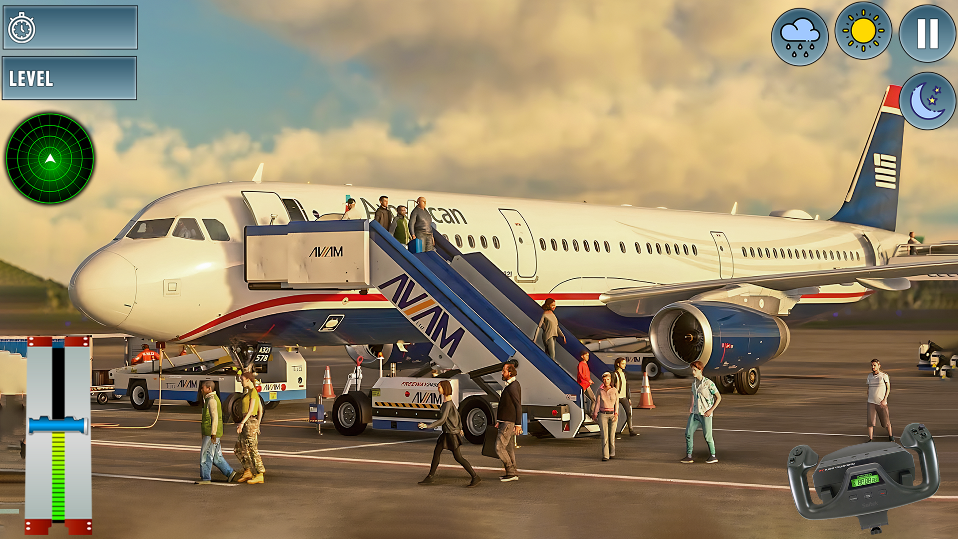 اسکرین شات 4 بازی Airplane Games Simulator 2023