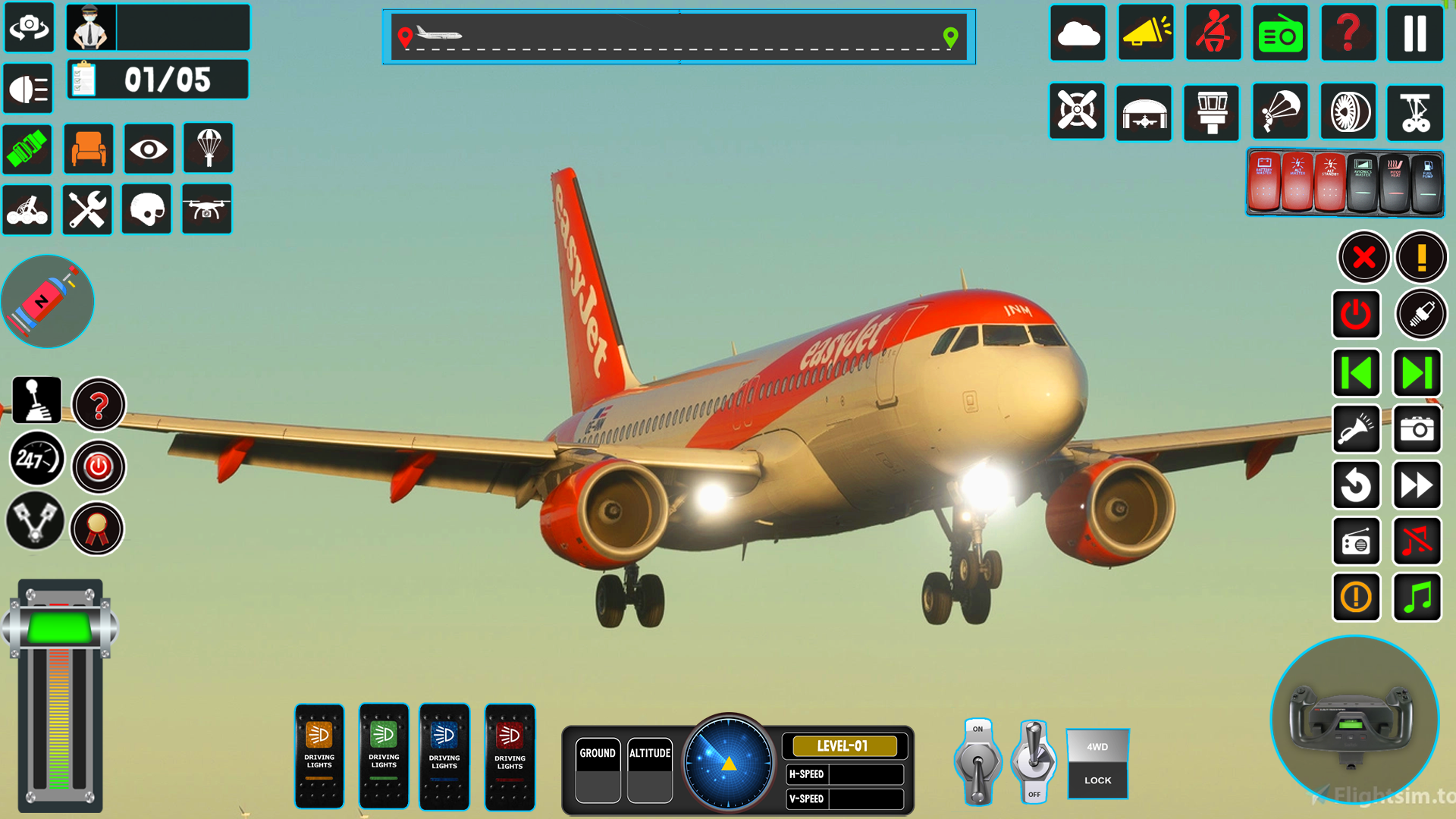 اسکرین شات 1 بازی Airplane Games Simulator 2023