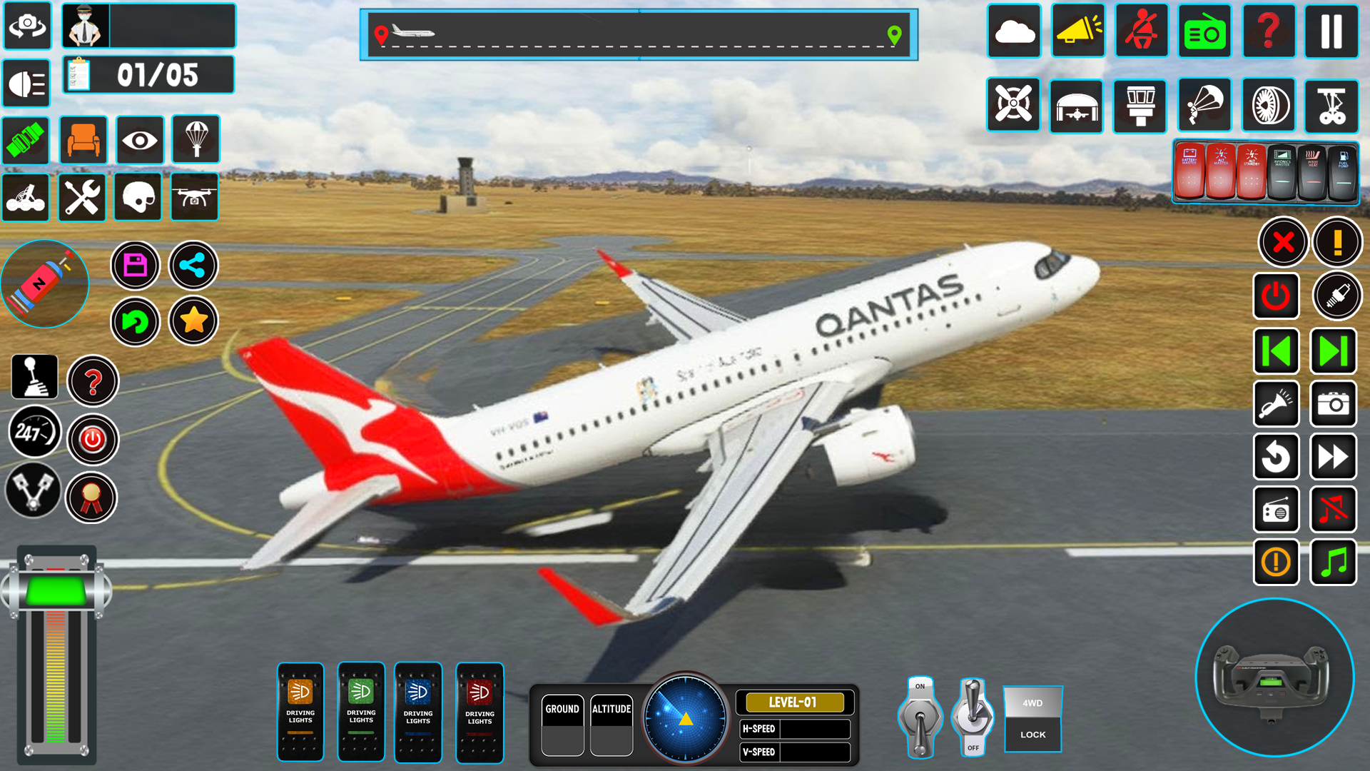 اسکرین شات 3 بازی Airplane Games Simulator 2023