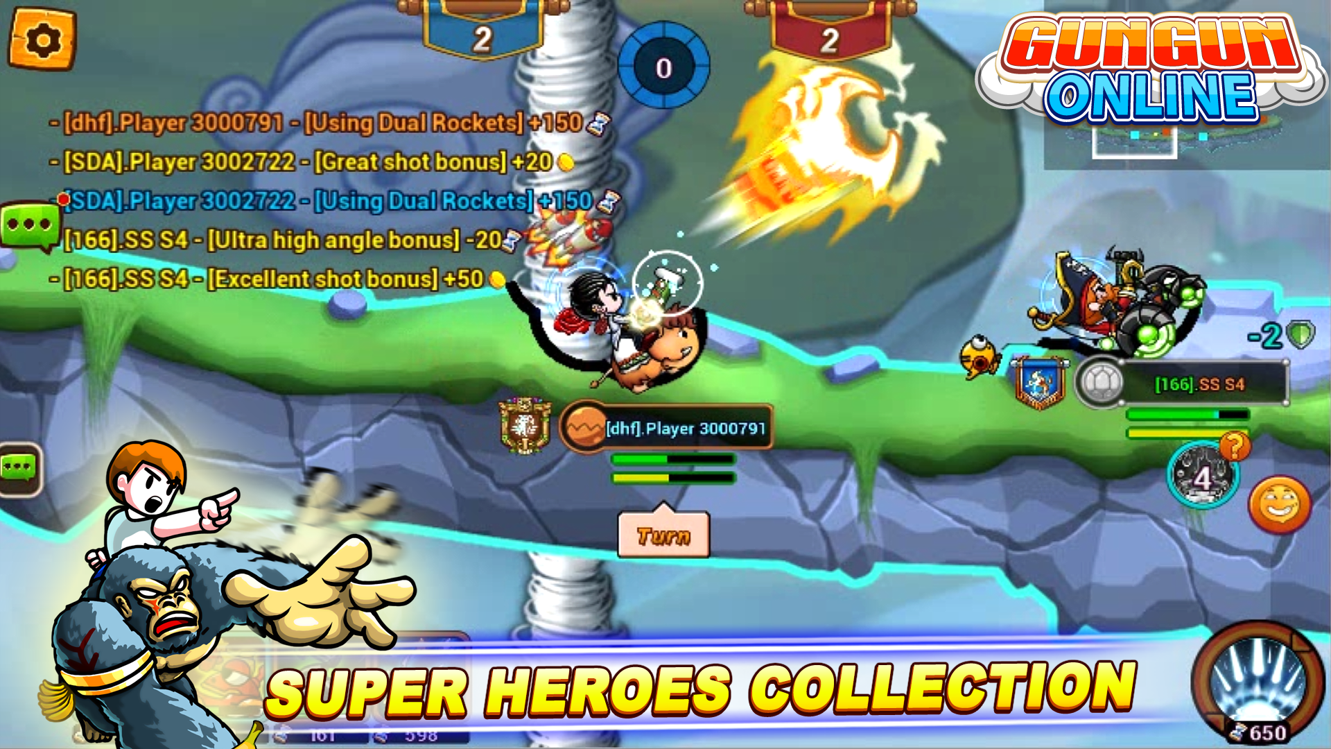 اسکرین شات 4 بازی Gungun Online: Shooting game