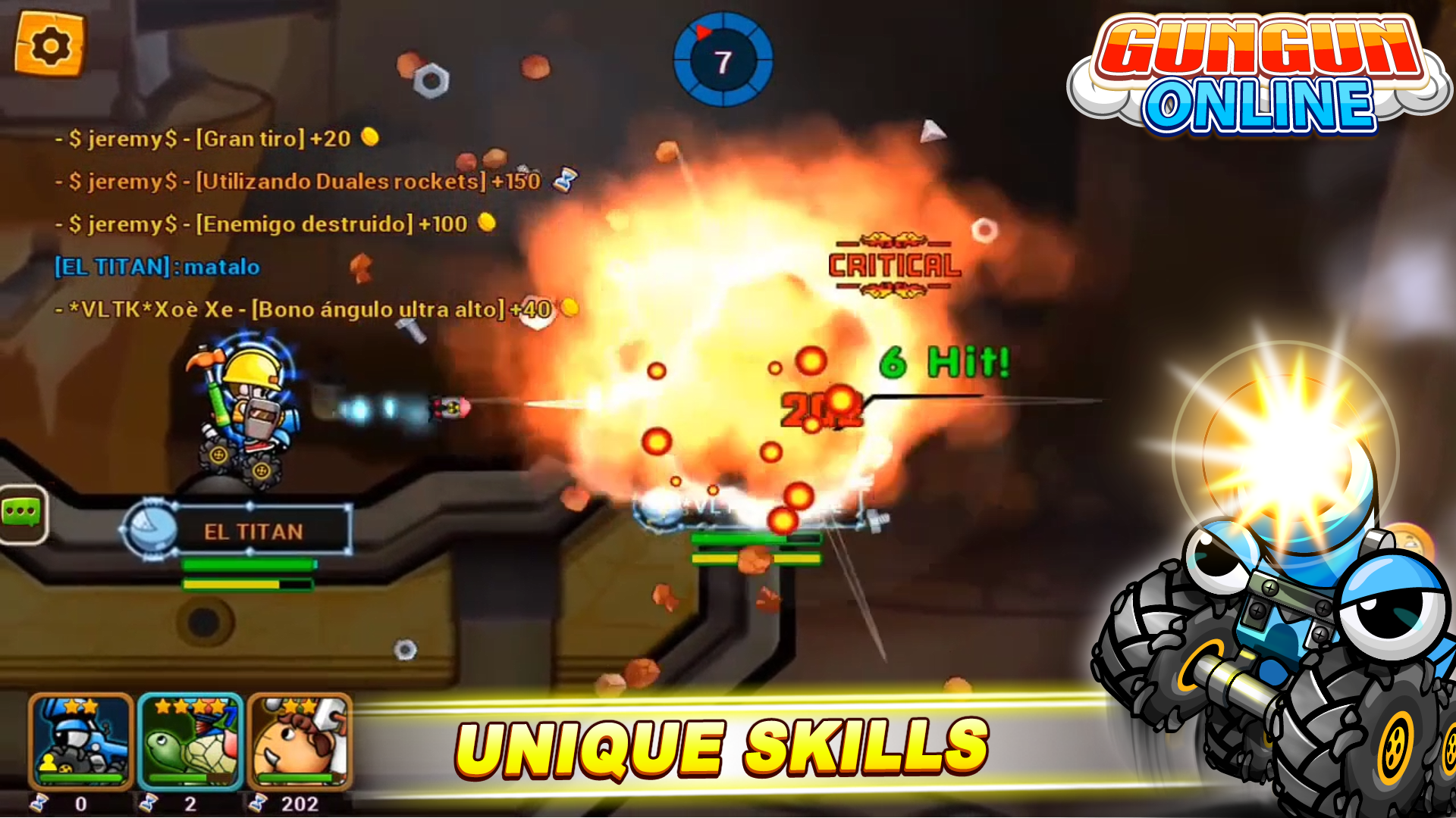 اسکرین شات 3 بازی Gungun Online: Shooting game