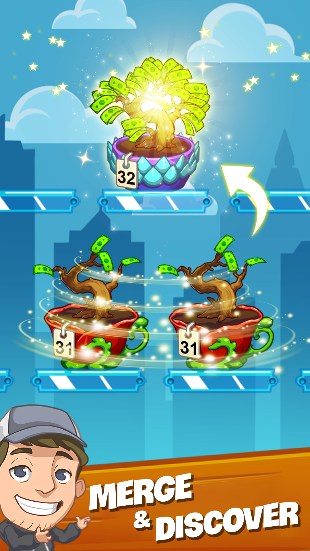 اسکرین شات 6 بازی Merge Money - Merge games