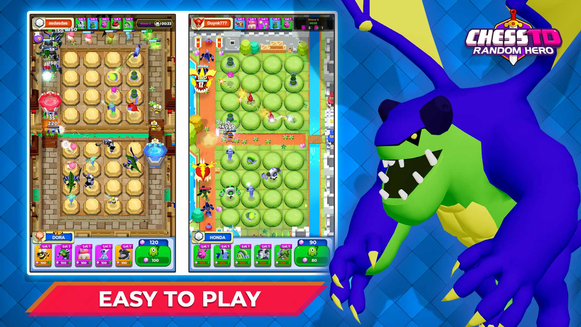 اسکرین شات 6 بازی Chess TD - Random Hero