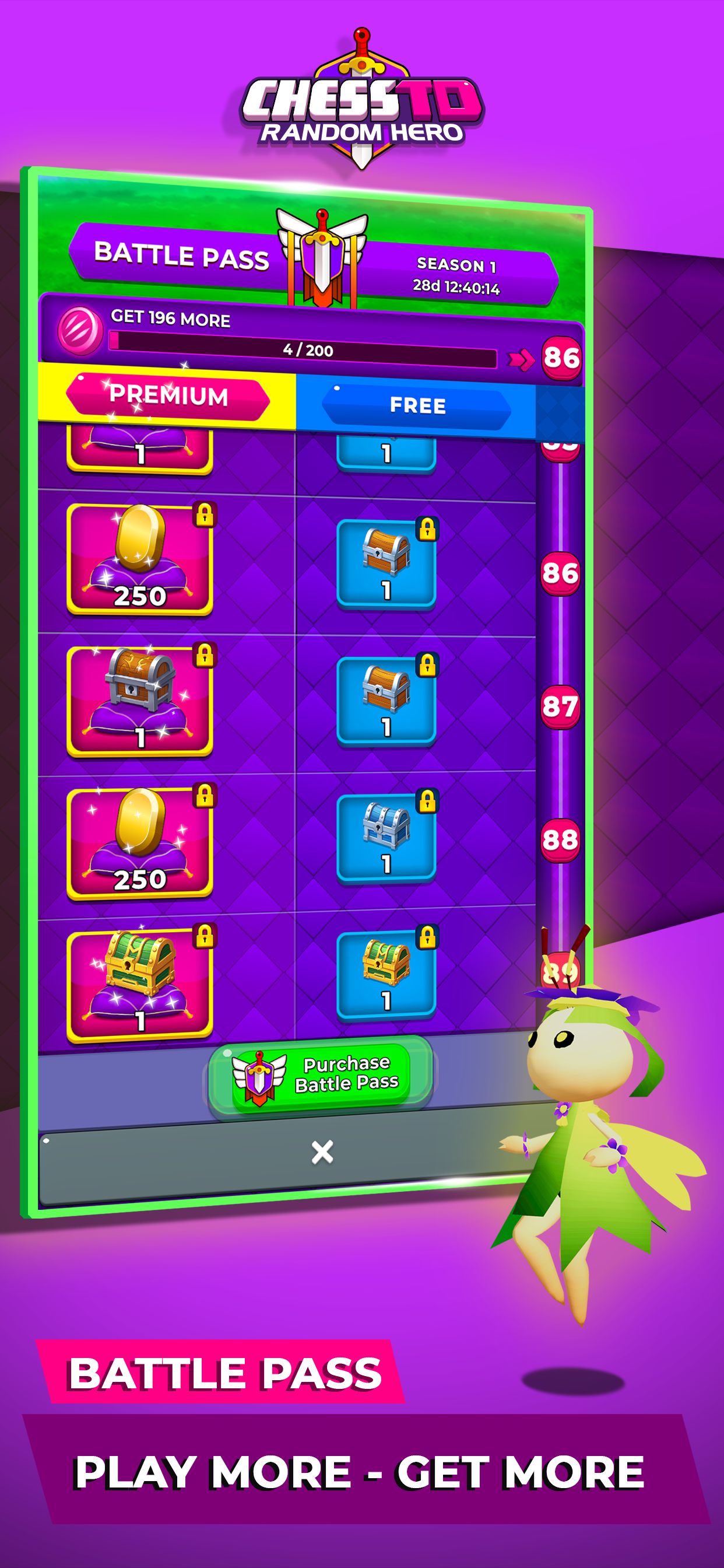 اسکرین شات 2 بازی Chess TD - Random Hero