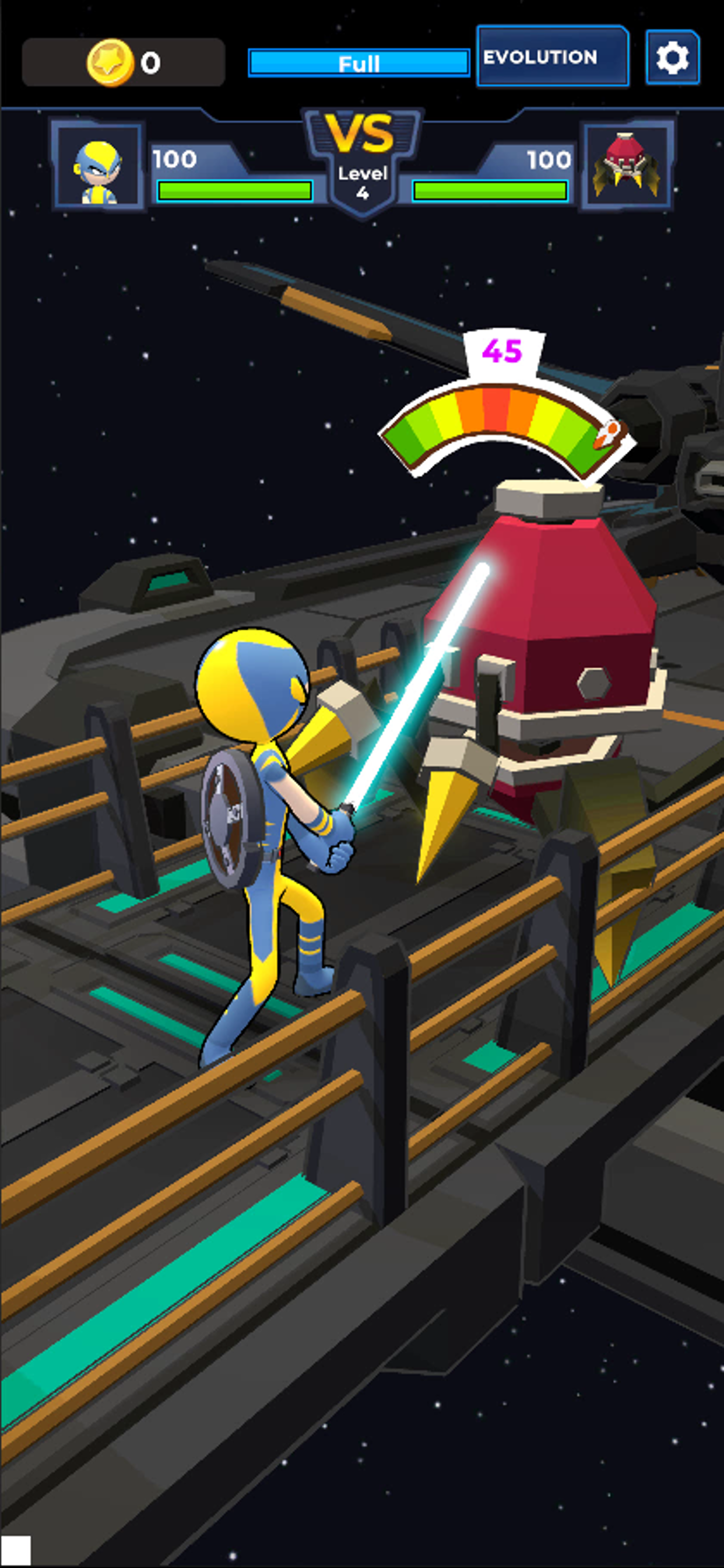 اسکرین شات 4 بازی Supreme Saberman: Stickman