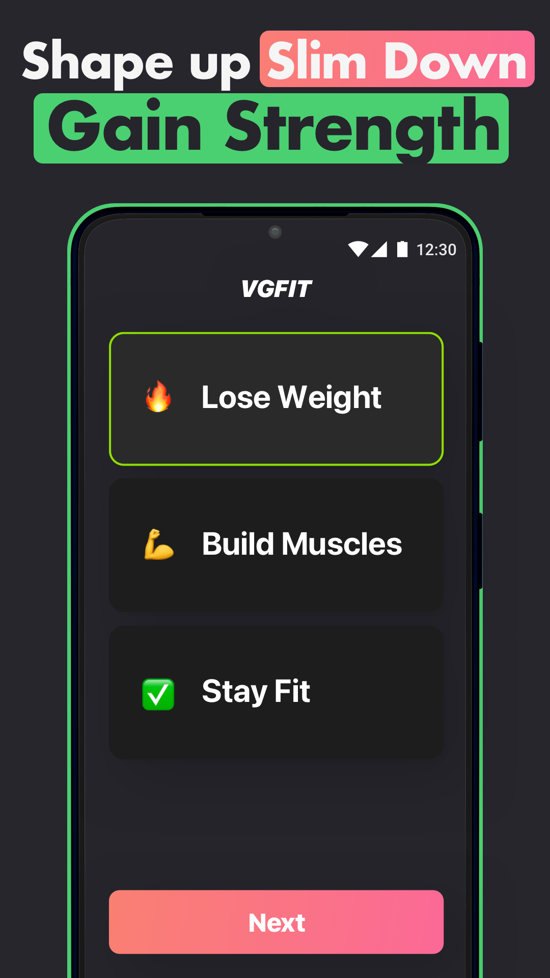 اسکرین شات 5 برنامه VGFIT: All-in-one Fitness