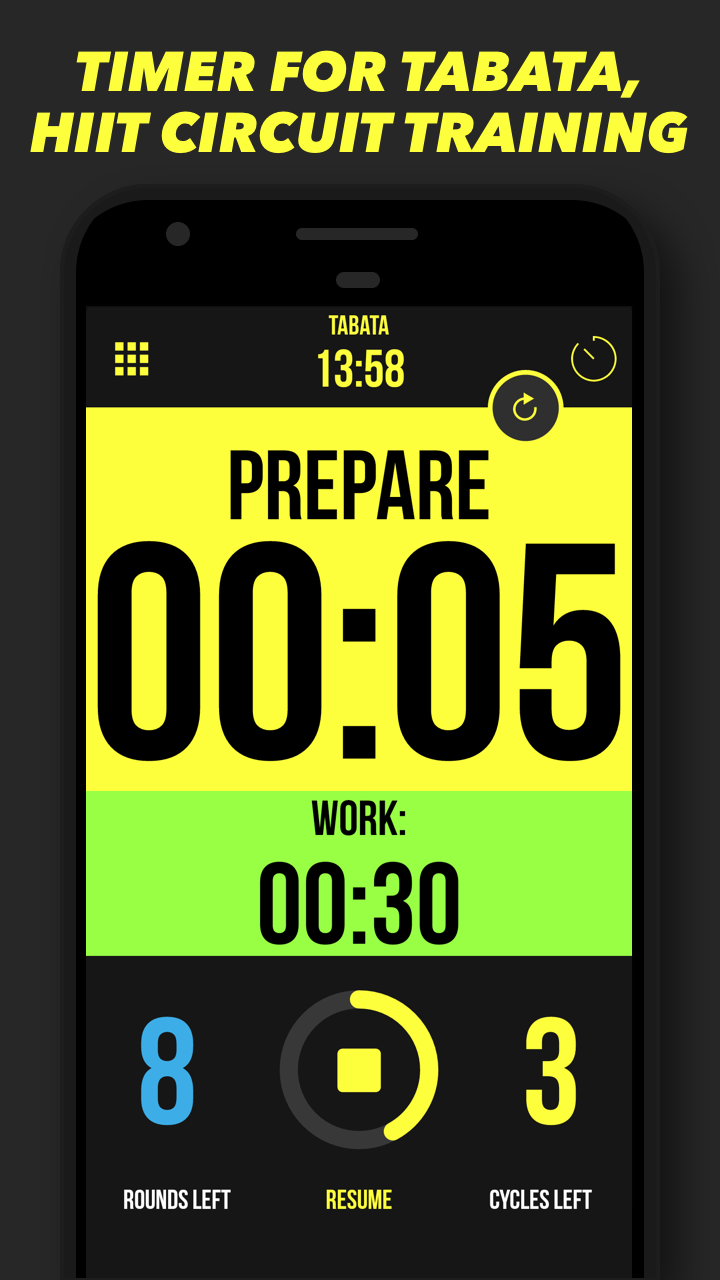 اسکرین شات 2 برنامه Timer Plus - Workouts Timer