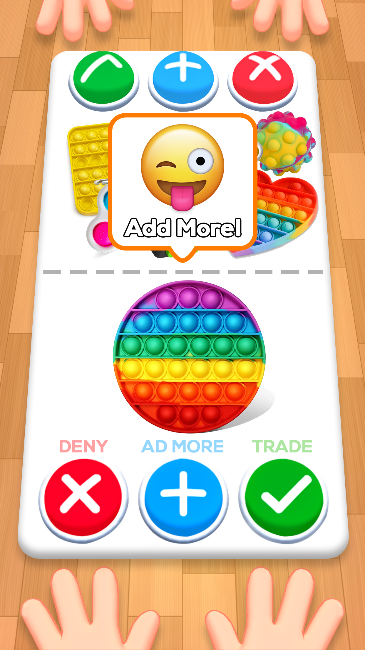 اسکرین شات 6 بازی Fidget Toys Trading: Pop it