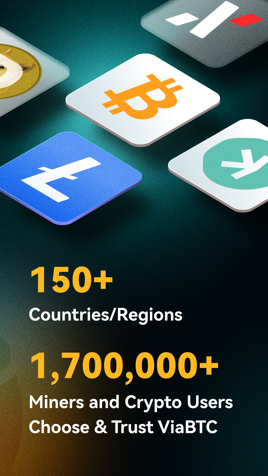 اسکرین شات 2 برنامه ViaBTC-Crypto Mining Pool