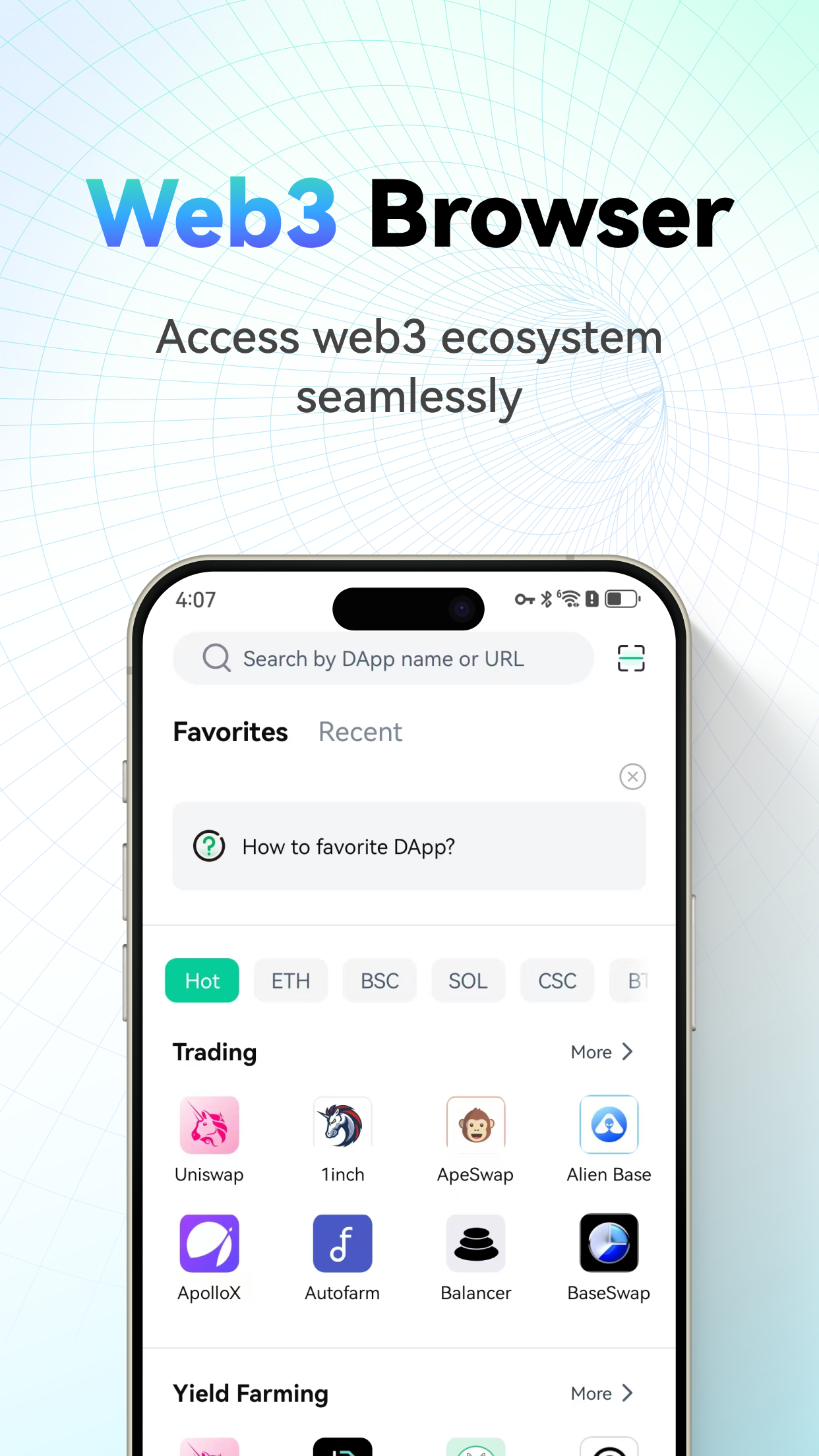 اسکرین شات 5 برنامه CoinEx Wallet - Crypto & DeFi