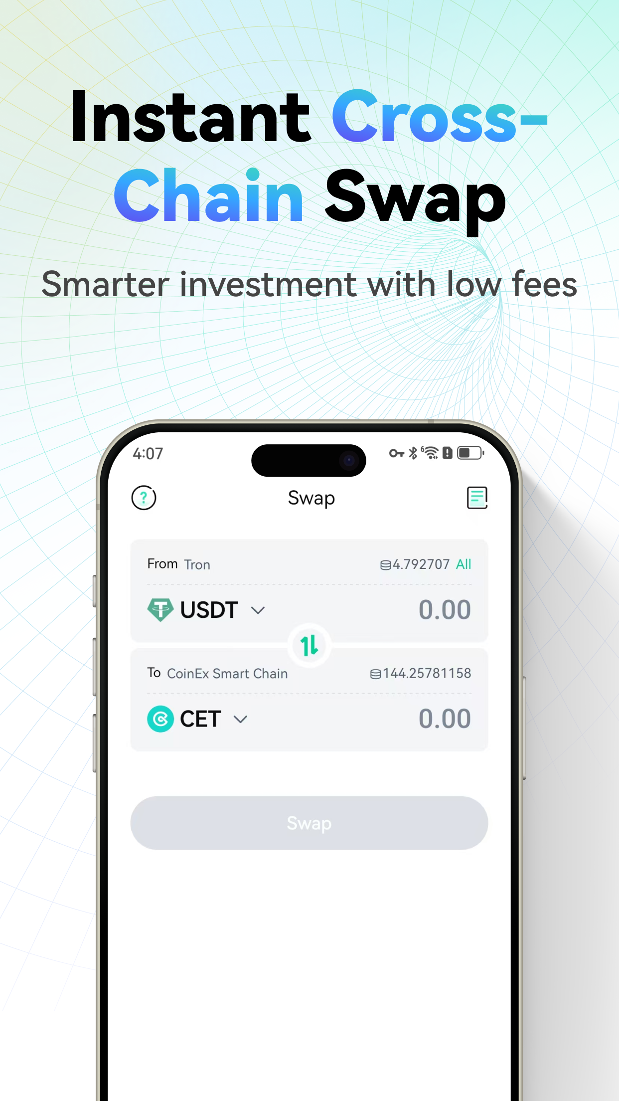 اسکرین شات 3 برنامه CoinEx Wallet - Crypto & DeFi