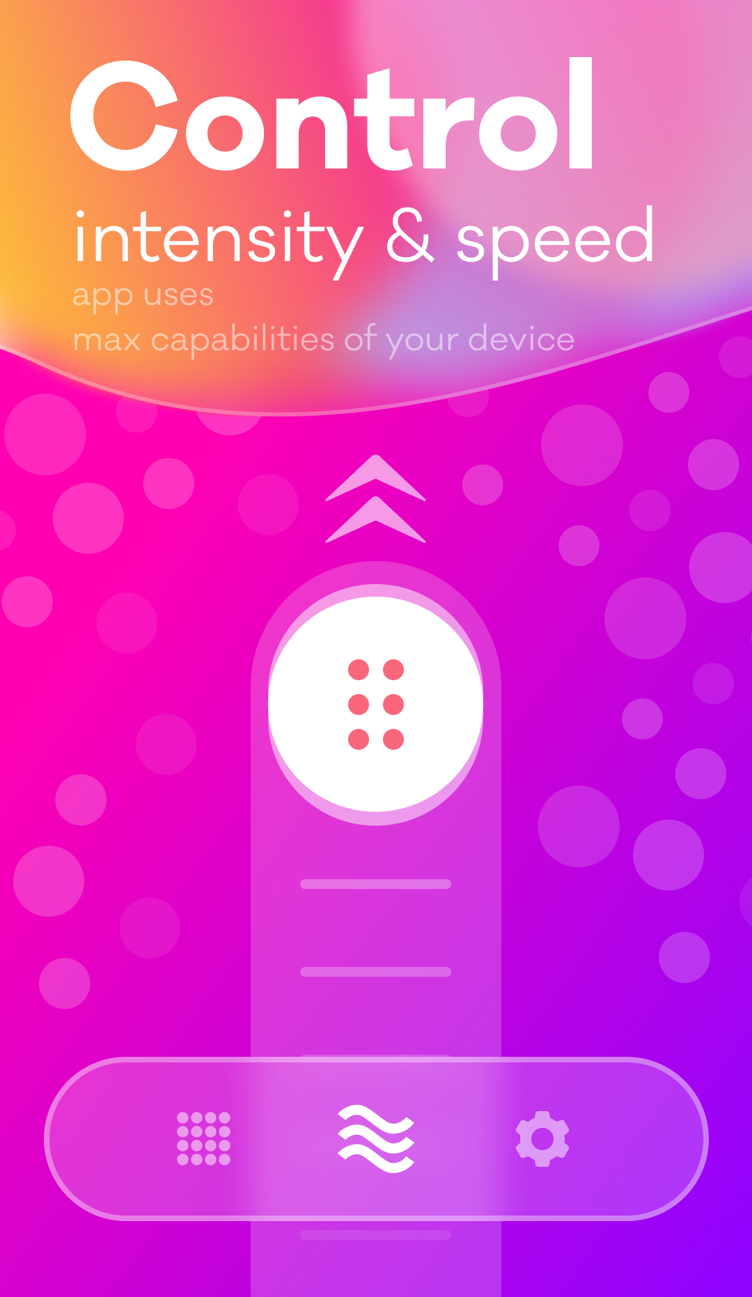 اسکرین شات 2 برنامه Strong Vibration App: Vibrator