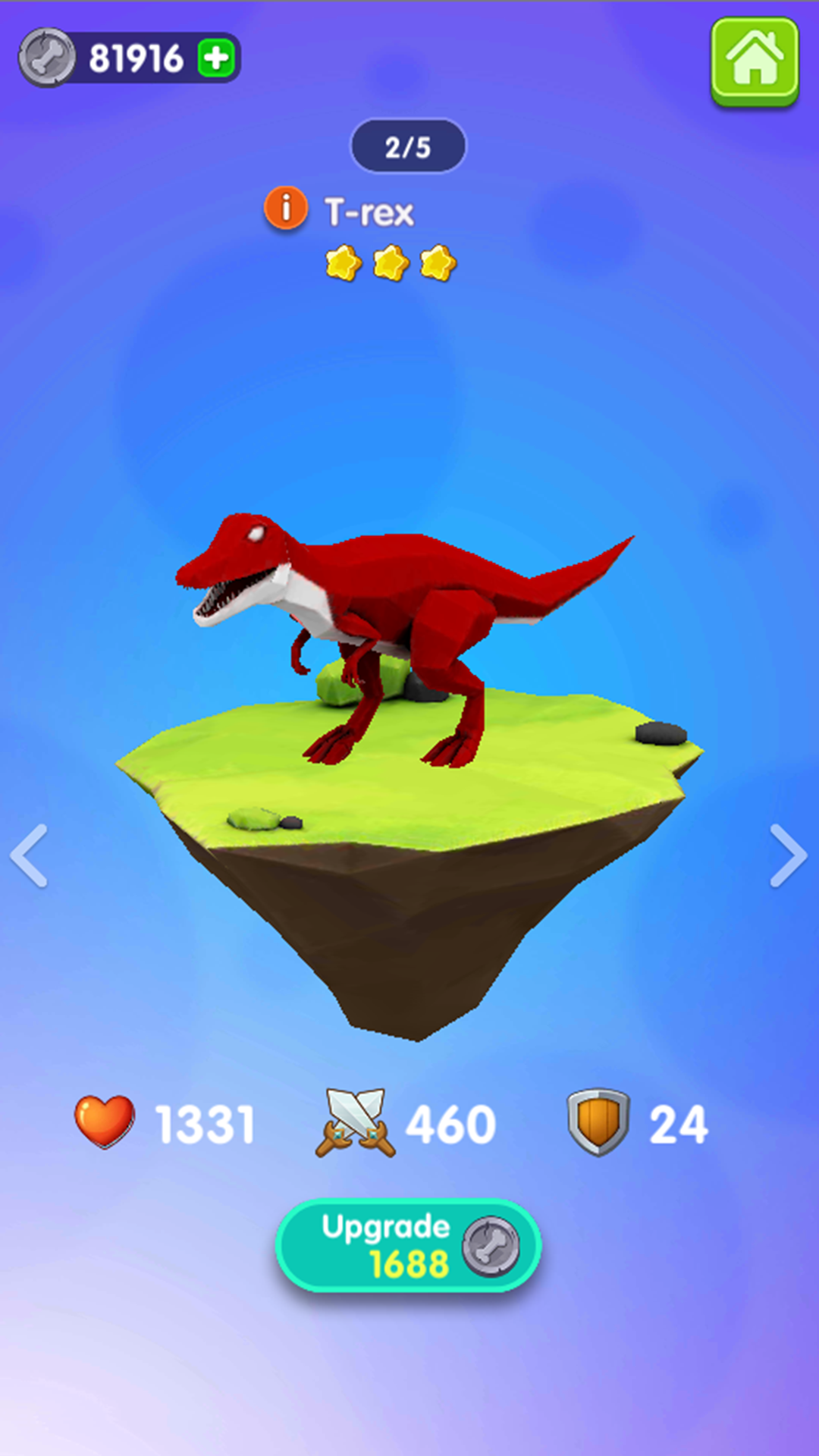 اسکرین شات 4 بازی Dino Arena