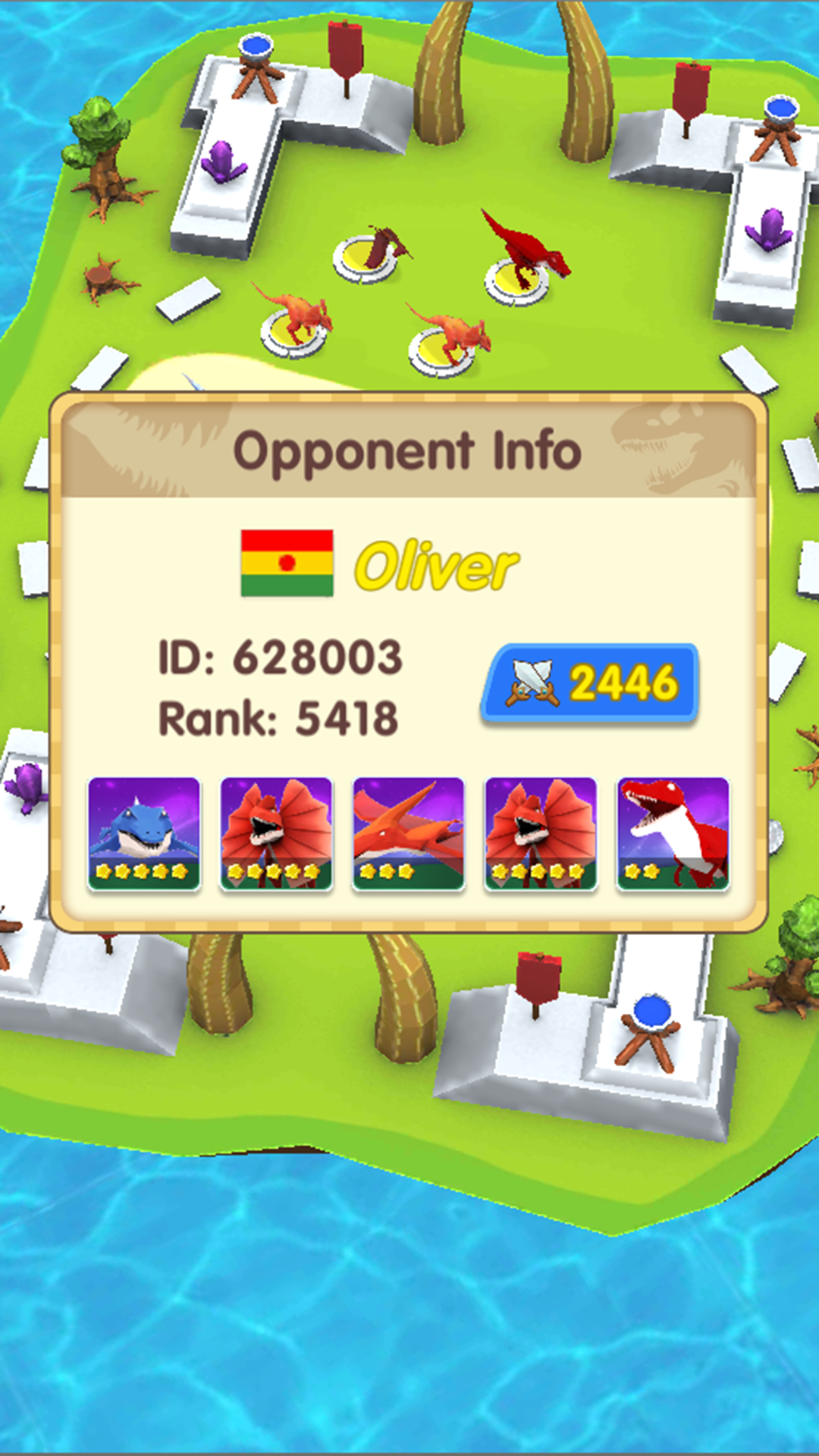 اسکرین شات 5 بازی Dino Arena