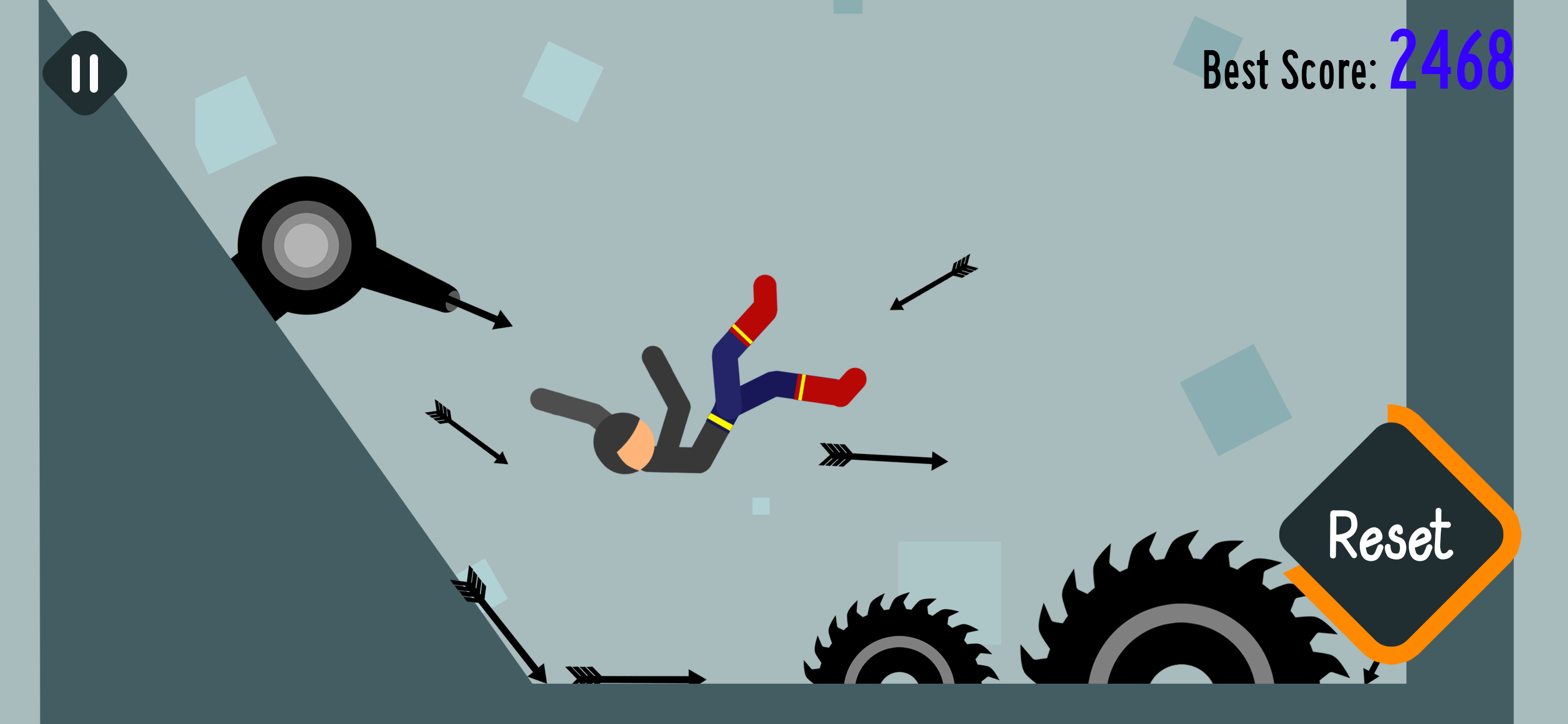 اسکرین شات 4 بازی Ragdoll Turbo Dismount