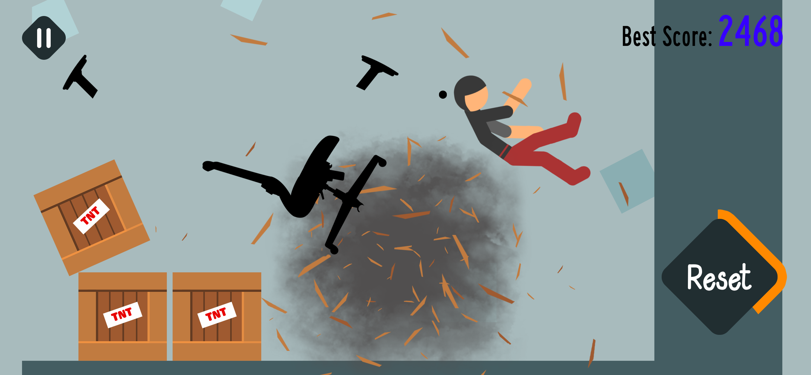 اسکرین شات 3 بازی Ragdoll Turbo Dismount