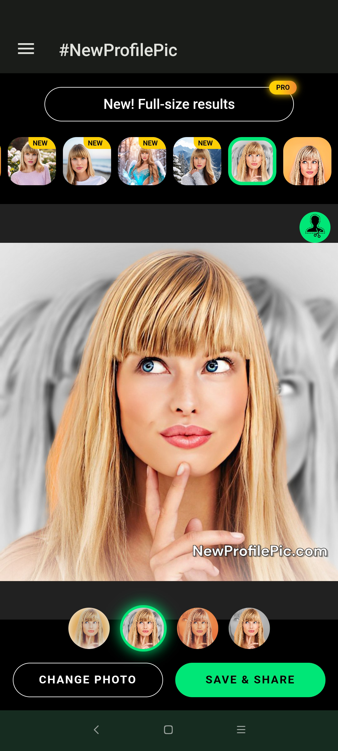 اسکرین شات 7 برنامه NewProfilePic: Profile Picture
