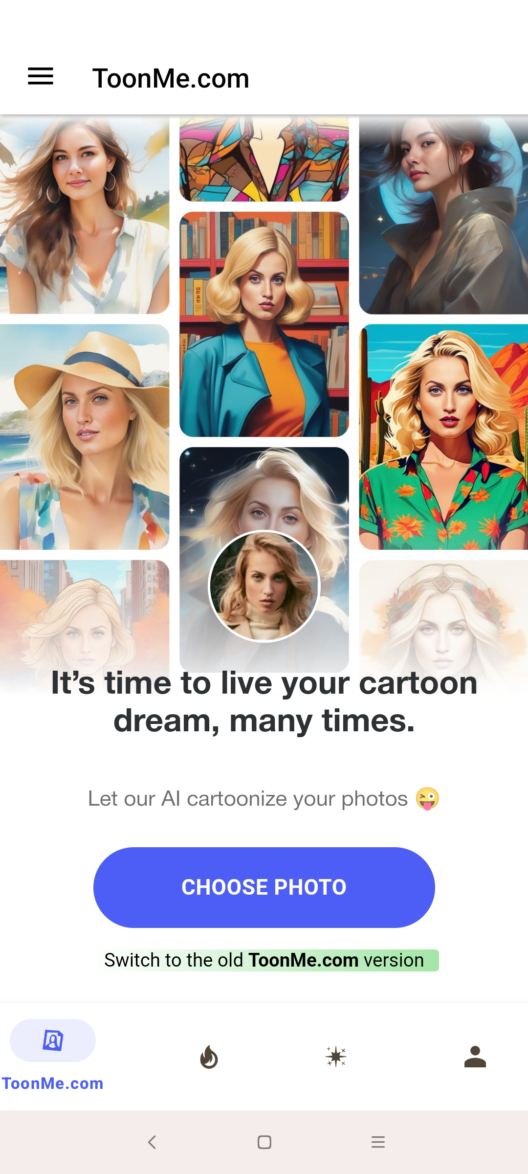 اسکرین شات 8 برنامه ToonMe - cartoons from photos