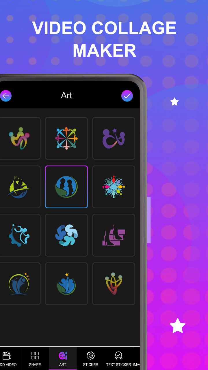 اسکرین شات 7 برنامه Video Collage Maker