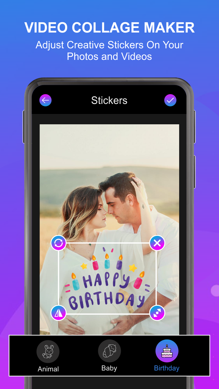 اسکرین شات 4 برنامه Video Collage Maker