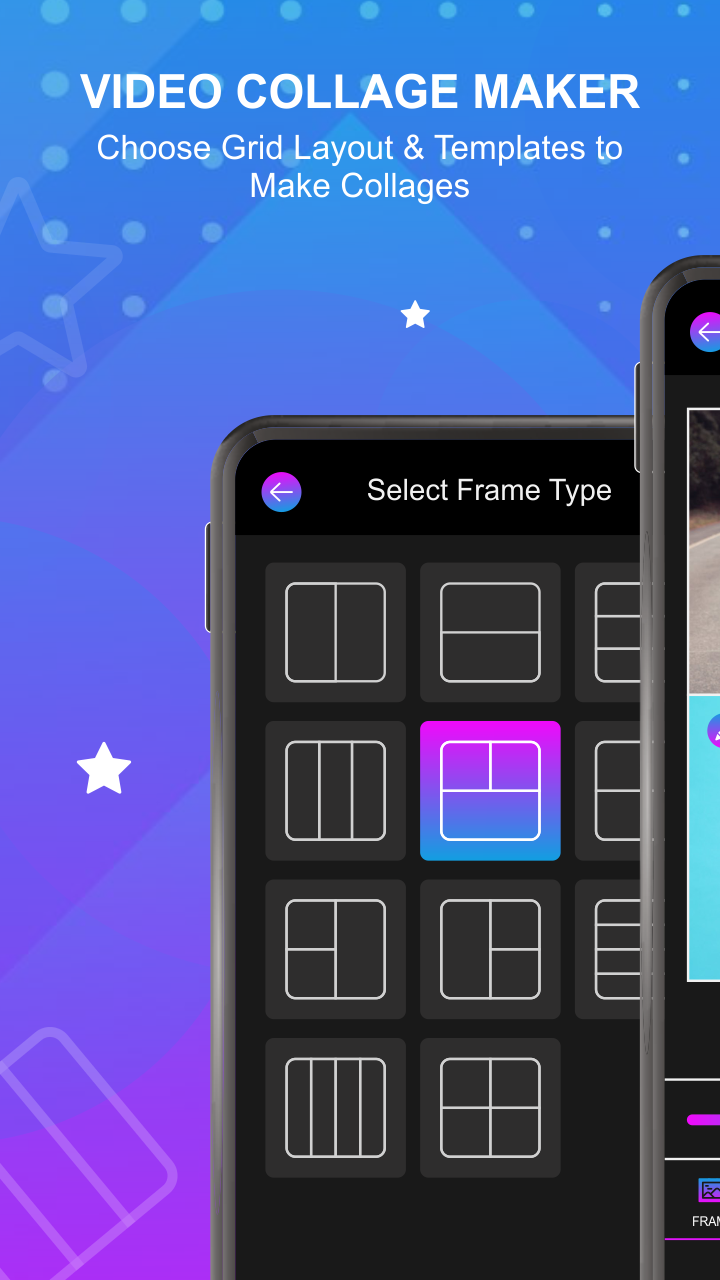 اسکرین شات 1 برنامه Video Collage Maker