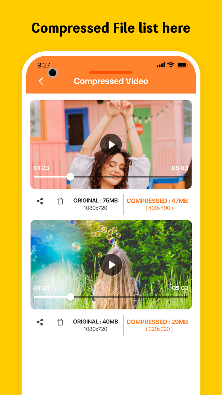 اسکرین شات 6 برنامه Video Compressor
