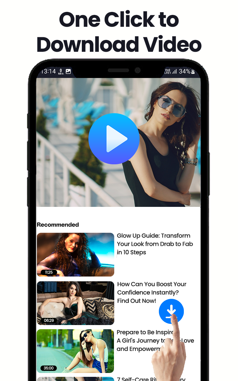 اسکرین شات 2 برنامه All Video Downloader