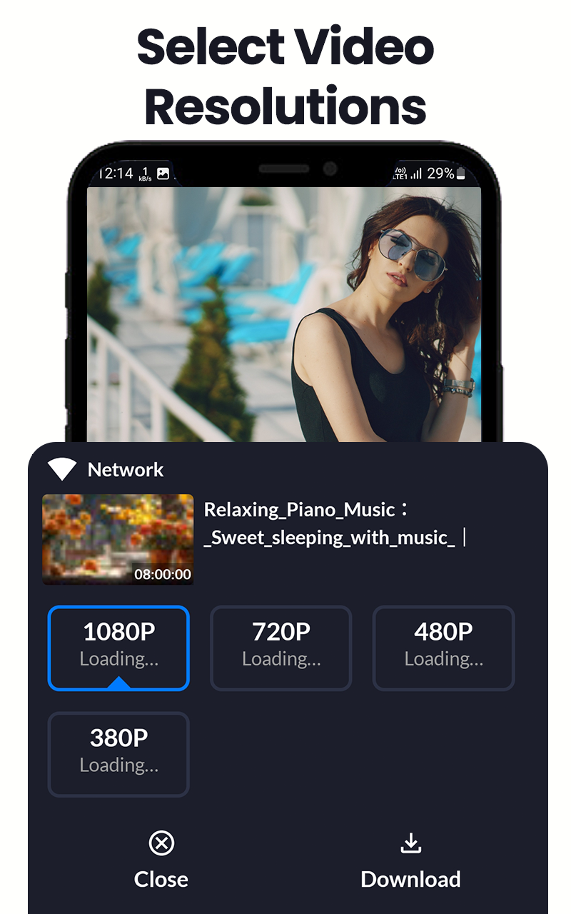 اسکرین شات 3 برنامه All Video Downloader