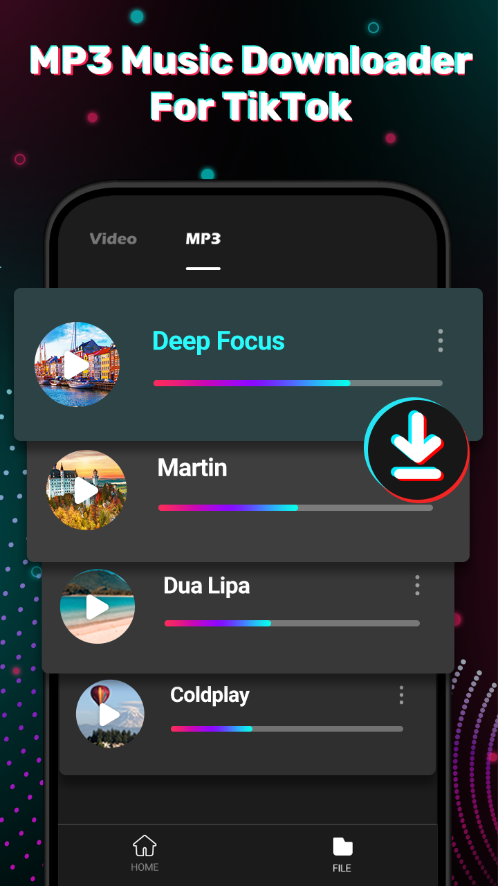 اسکرین شات 5 برنامه HD Tik Downloader No Watermark