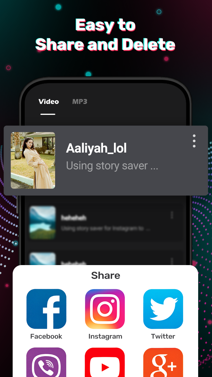 اسکرین شات 8 برنامه HD Tik Downloader No Watermark