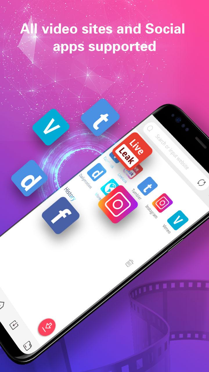 اسکرین شات 4 برنامه Video Downloader & Video Saver