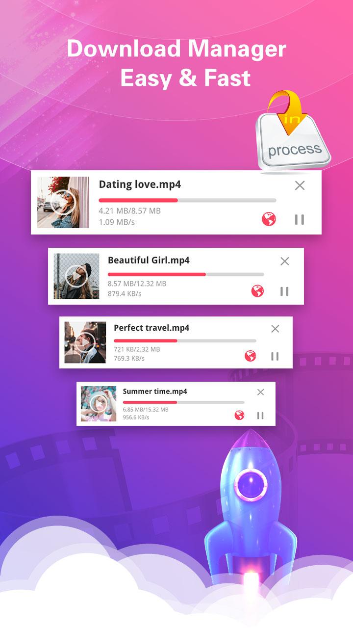 اسکرین شات 3 برنامه Video Downloader & Video Saver