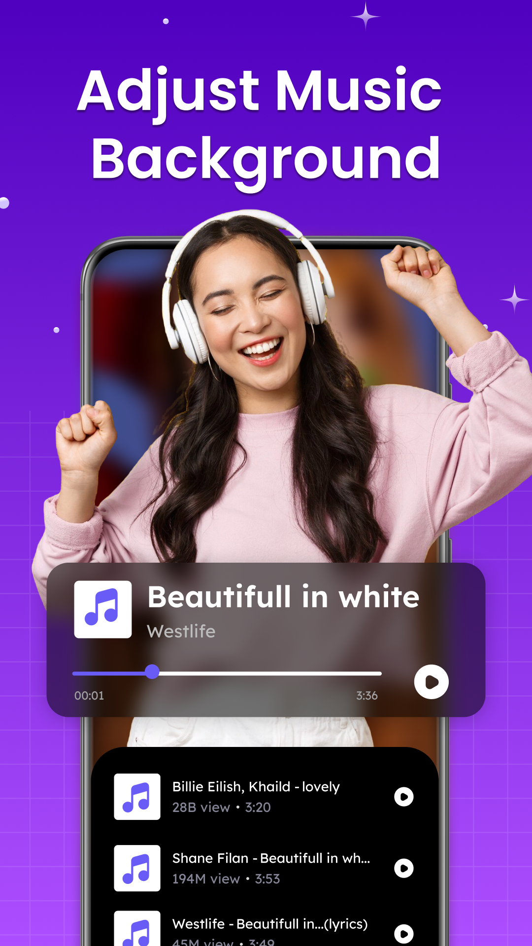 اسکرین شات 7 برنامه Photo Video Maker with Music