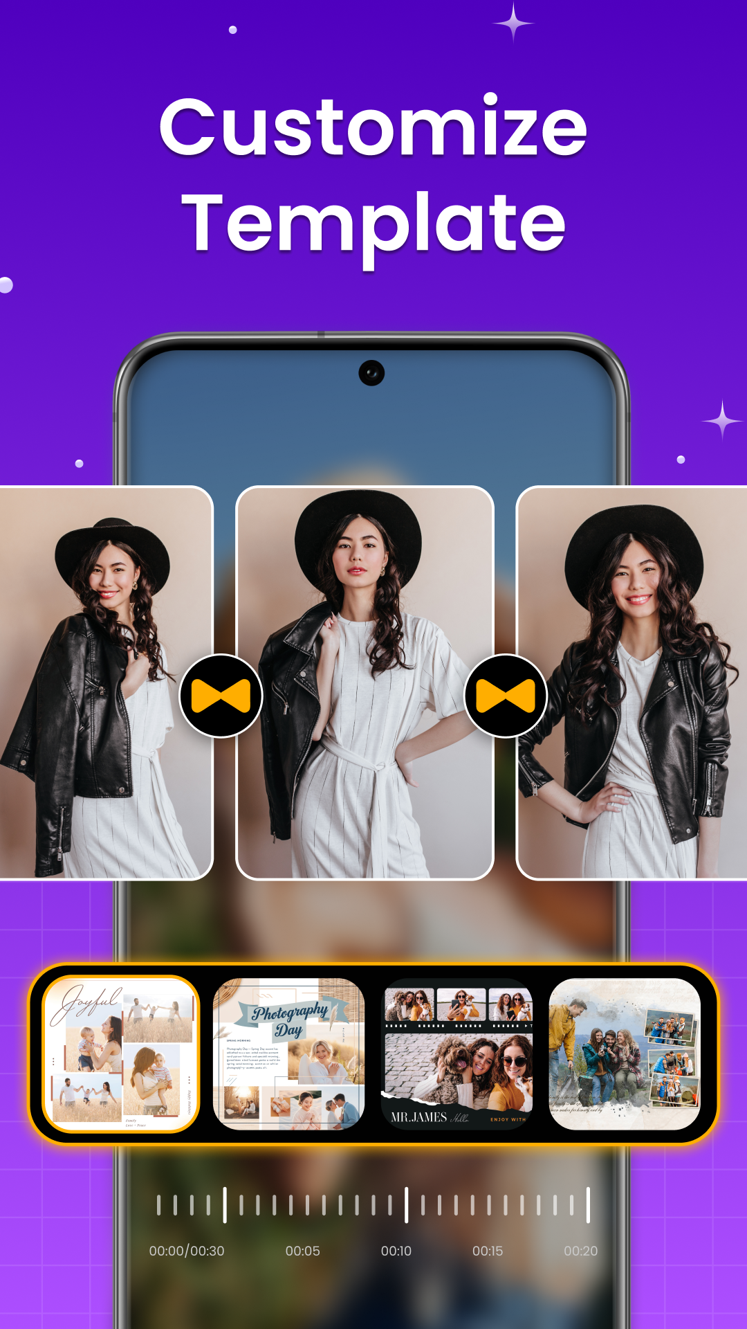 اسکرین شات 3 برنامه Photo Video Maker with Music