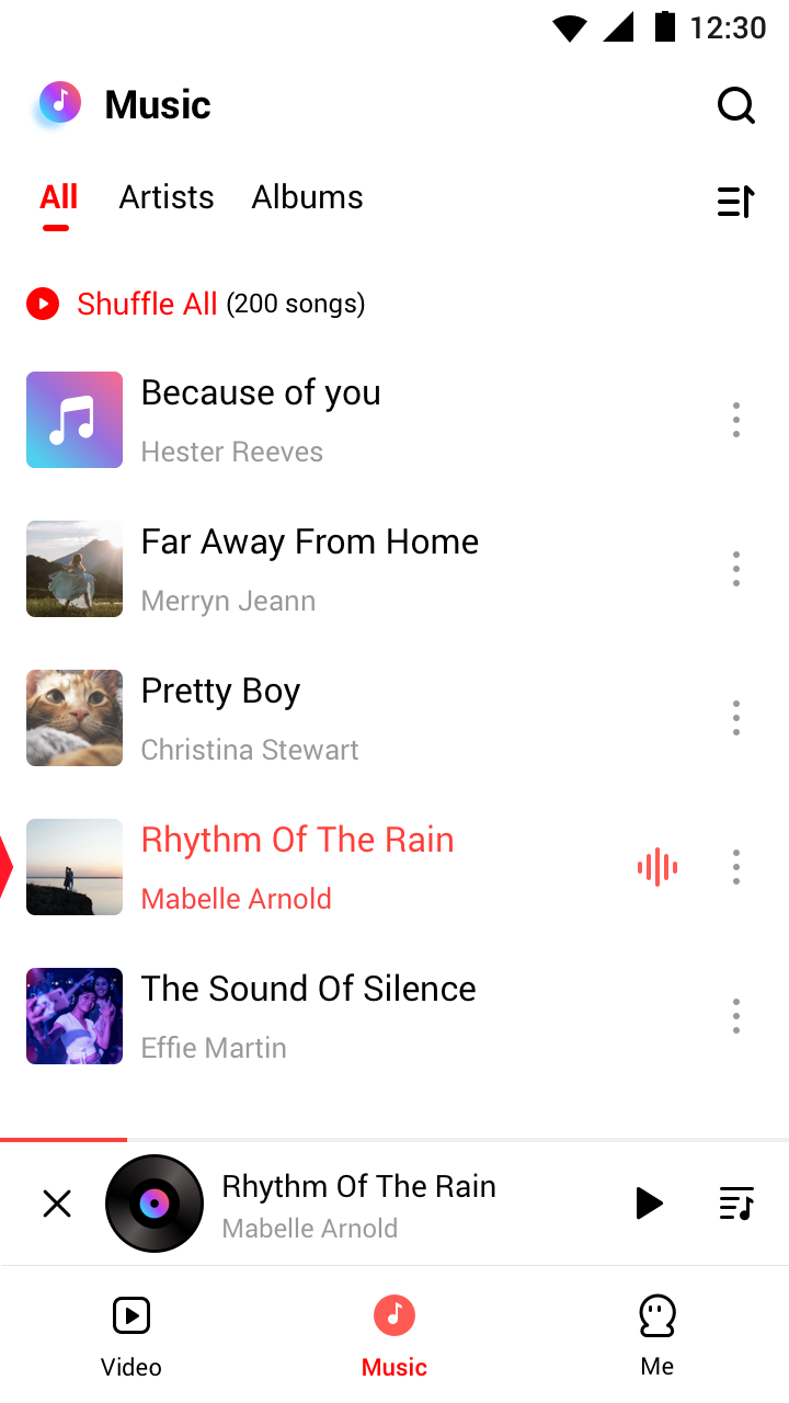 اسکرین شات 3 برنامه All Player