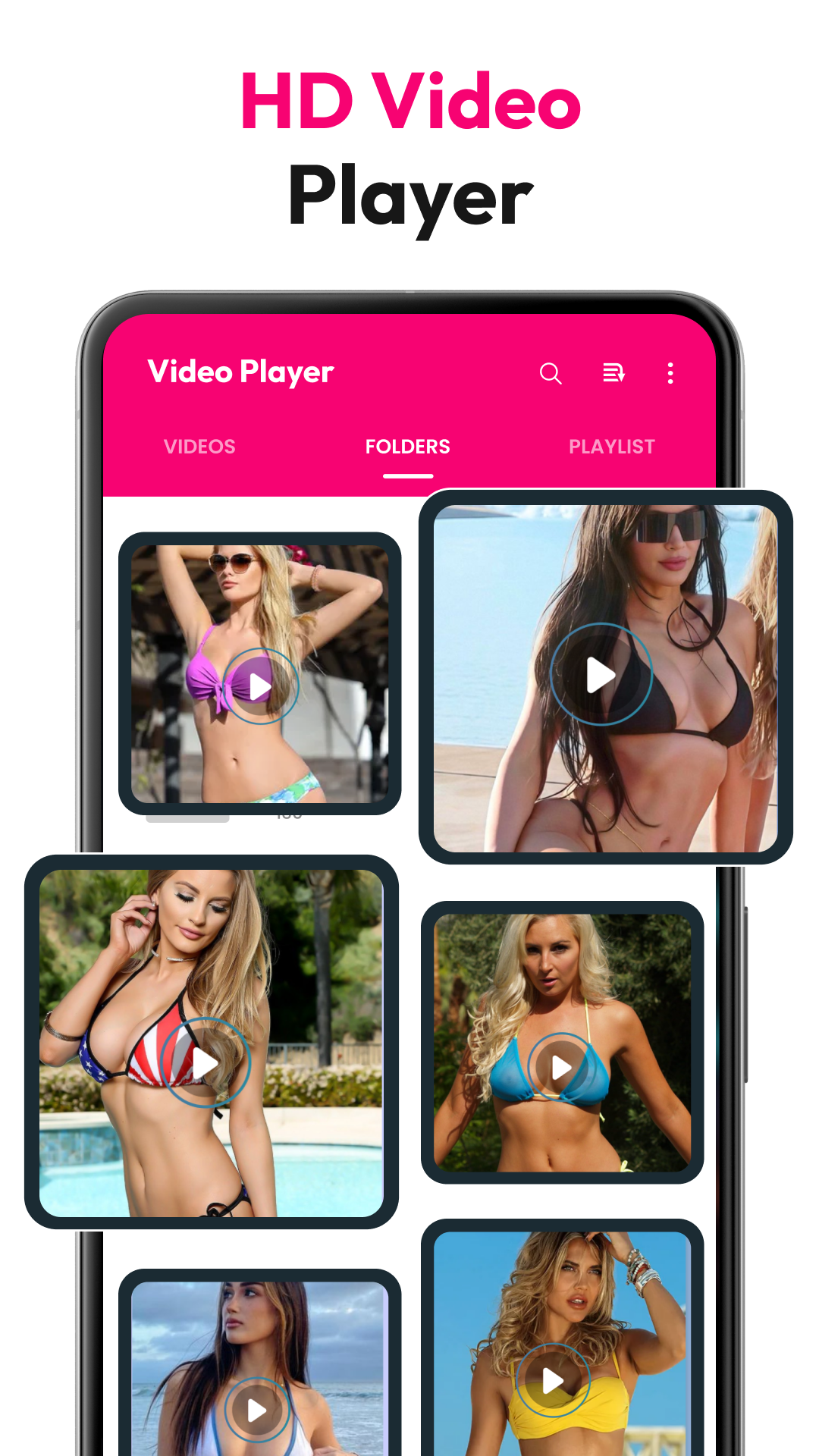اسکرین شات 2 برنامه Video & Music Player