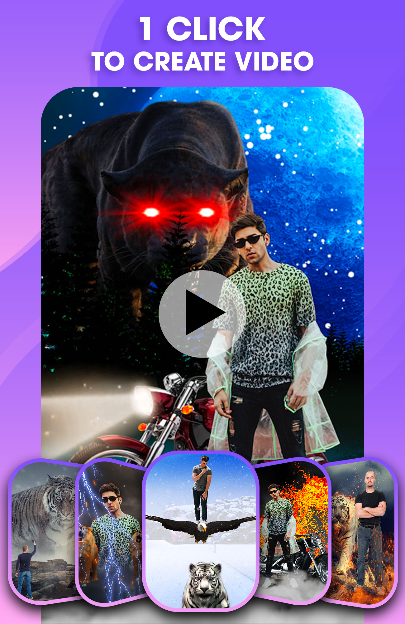 اسکرین شات 5 برنامه Music Video Maker Magic Effect