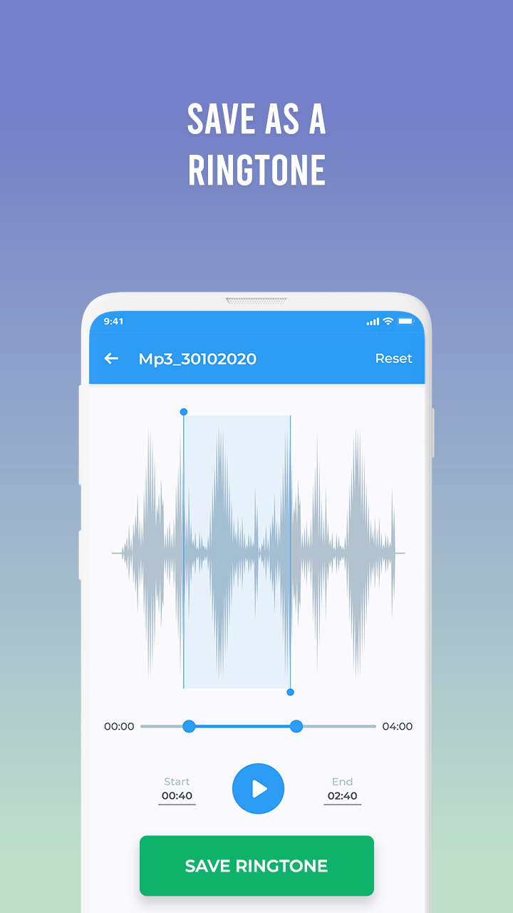 اسکرین شات 5 برنامه Video to MP3 & Ringtone Maker