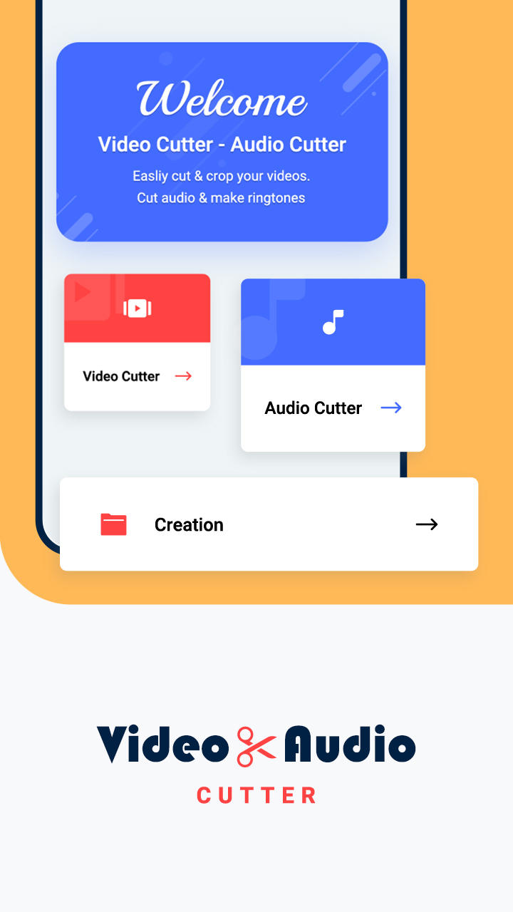 اسکرین شات 1 برنامه Video Cutter, Cropper, Audio C