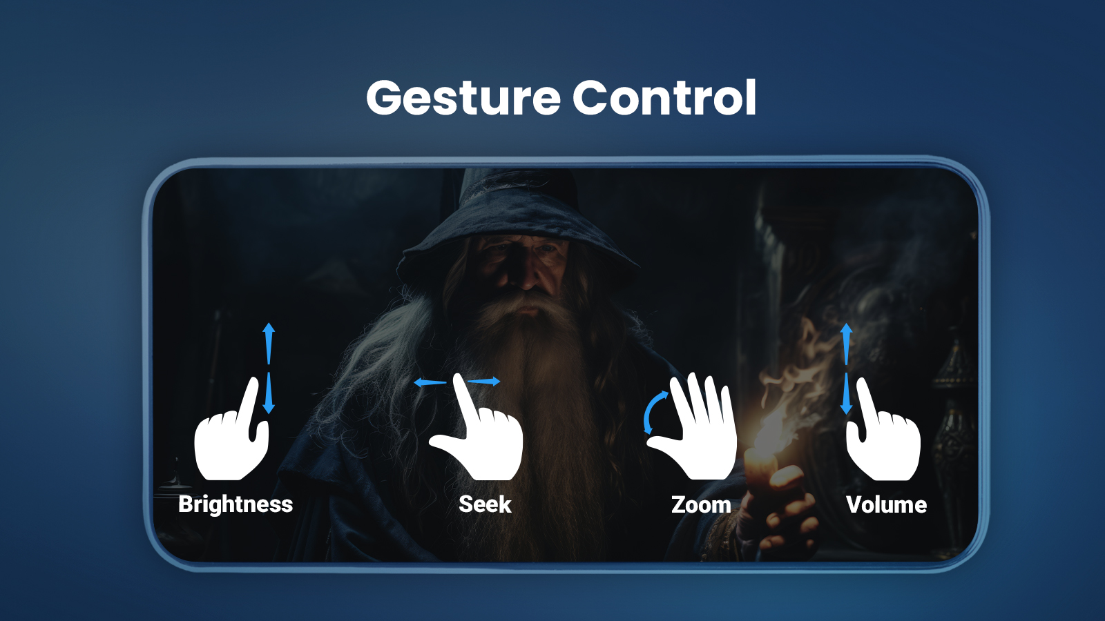 اسکرین شات 5 برنامه HDx Video Player all formats