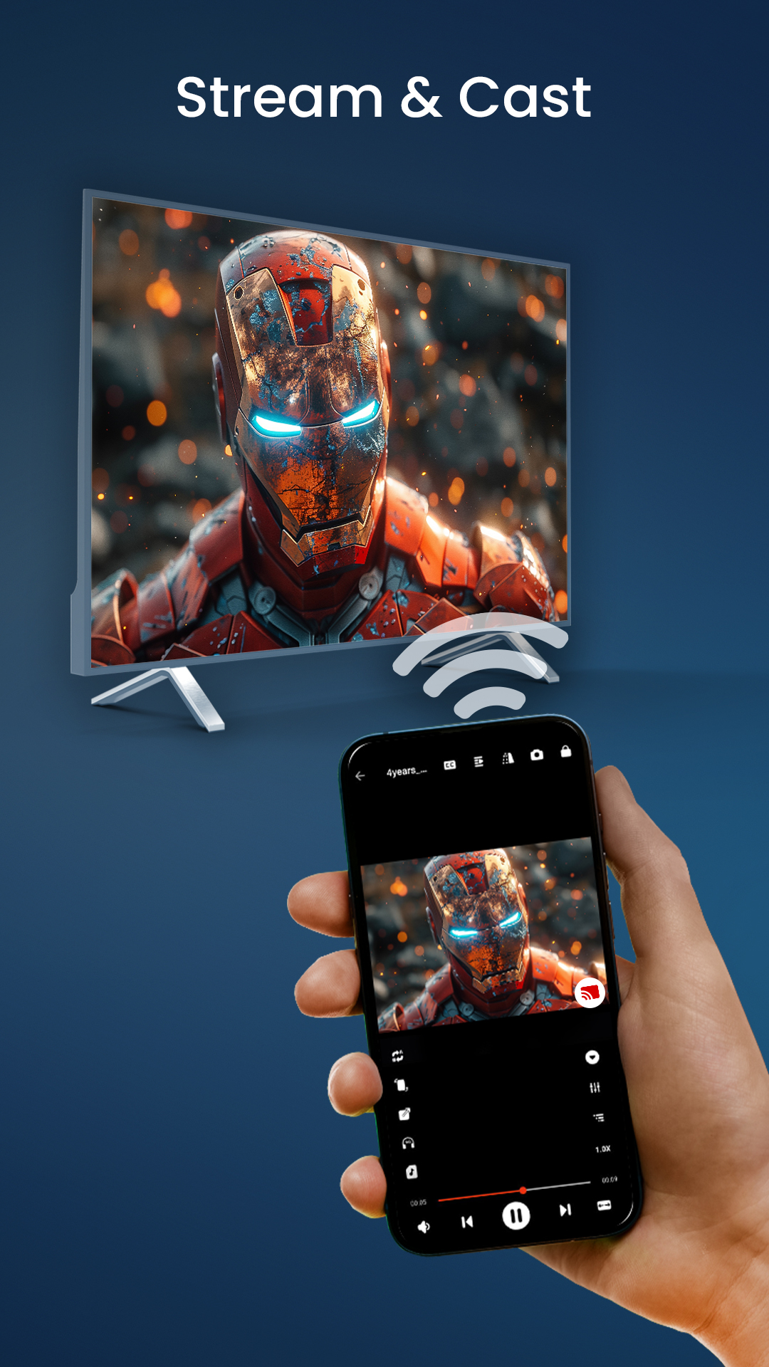 اسکرین شات 1 برنامه HDx Video Player all formats